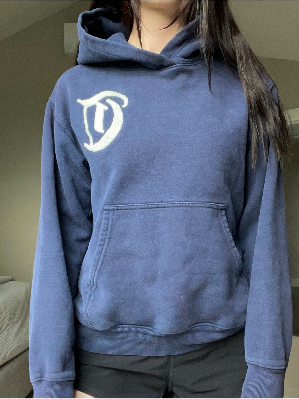 Navy blue TNA hoodie